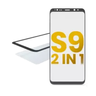 Скло екрана 2 в 1 з OCA для Samsung Galaxy S9
