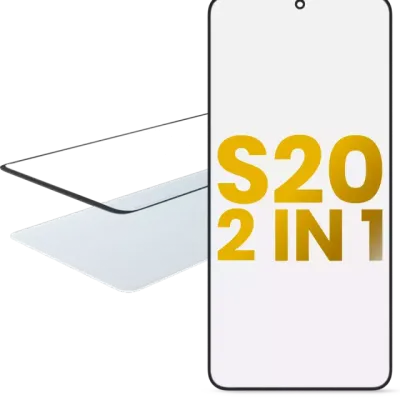 Скло екрана 2 в 1 з OCA для Samsung Galaxy S20