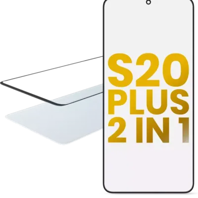 Скло екрана 2 в 1 з OCA для Samsung Galaxy S20 Plus