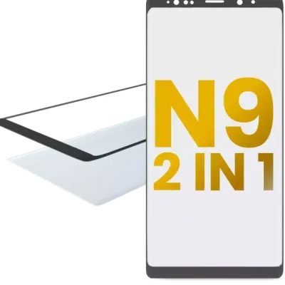 Скло екрана 2 в 1 з OCA для Samsung Galaxy Note 9