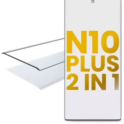 2 in 1 Front Glass With OCA Pre-Installed For Samsung Galaxy Note 10 Plus