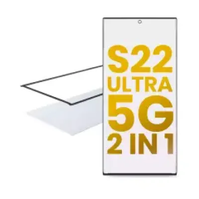 Скло екрана 2 в 1 з OCA для Samsung Galaxy S22 Ultra 5G