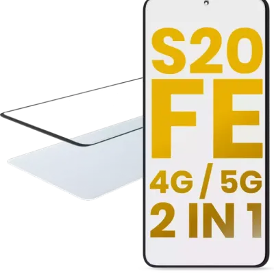 Скло екрана 2 в 1 з OCA для Samsung Galaxy S20 FE 4G / 5G