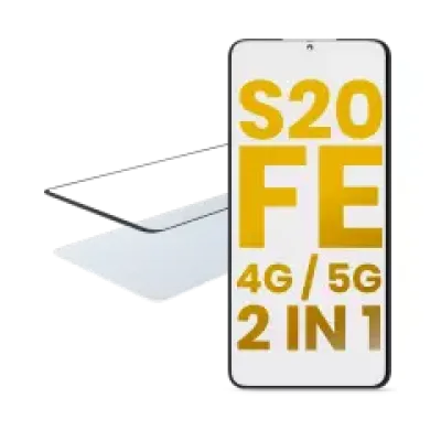 Скло екрана 2 в 1 з OCA для Samsung Galaxy S20 FE 4G / 5G