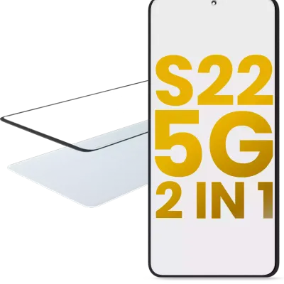 Скло екрана 2 в 1 з OCA для Samsung Galaxy S22 5G