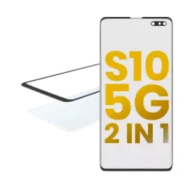 Скло екрана 2 в 1 з OCA для Samsung Galaxy S10 5G