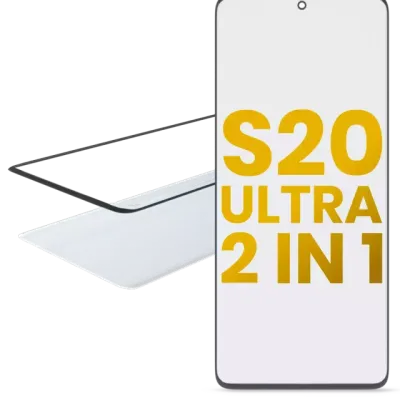 Скло екрана 2в1 з OCA для Samsung Galaxy S20 Ultra