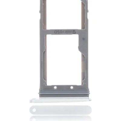 Dual Sim Card Tray For Samsung Galaxy S7 (Silver)