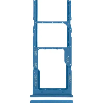 Лоток SIM для Samsung Galaxy A02 (A022 / 2020) (синій)