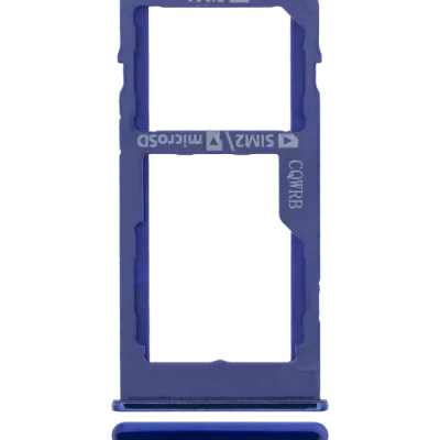 Dual Sim Card Tray For Samsung Galaxy A60 (A606 / 2019) (Seawater Blue)