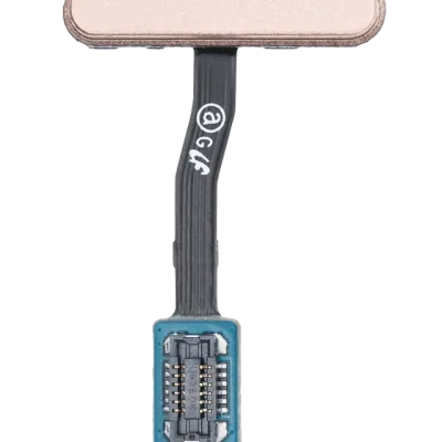 Кнопка живлення із сканером відбитків та шлейфом для Samsung Galaxy S10e (Flamingo Pink)