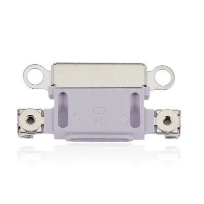 Charging Port Only For iPhone 14 / 14 Plus (Purple) (10 Pack)