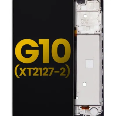 Дисплейний модуль (LCD) з рамкою для Motorola Moto G10 (XT2127-2 / 2021) (Refurbished) (All Colors)