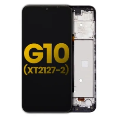 Дисплейний модуль (LCD) з рамкою для Motorola Moto G10 (XT2127-2 / 2021) (Refurbished) (All Colors)