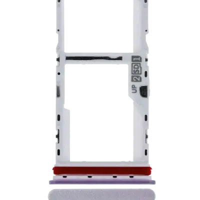 Dual Sim Card Tray For Motorola Moto G10 (XT2127-2 / 2021) (Iridescent Pearl)