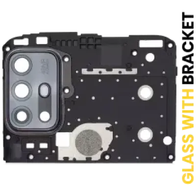 Скло камери з кріпленням для Motorola Moto G10 (XT2127-2 / 2021) (Aurora Gray)