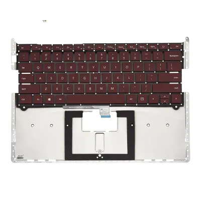 Клавіатура для Microsoft Surface Laptop 1 / Laptop 2 13.5" (1769) (червоний)