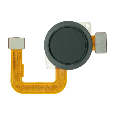 Сканер відбитків з шлейфом для Motorola Moto G Power (XT2041-4 / XT2041-6 / XT2041-7 / XT2041DL / 2020) (Smoke Black)
