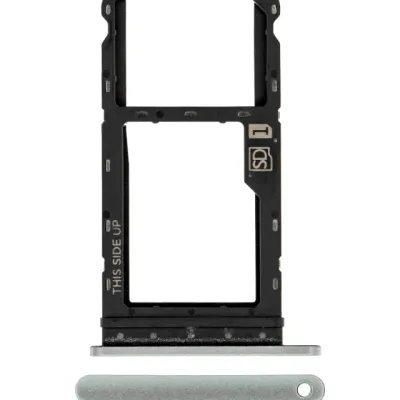 Лоток SIM для Motorola Moto G Power (XT2117 / 2021) (Polar Silver)
