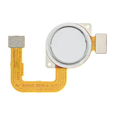 Сканер відбитків з шлейфом для Motorola Moto G Power (XT2041-4 / XT2041-6 / XT2041-7 / XT2041DL / 2020) / G Stylus 6.4" (XT2043 / 2020) (White)