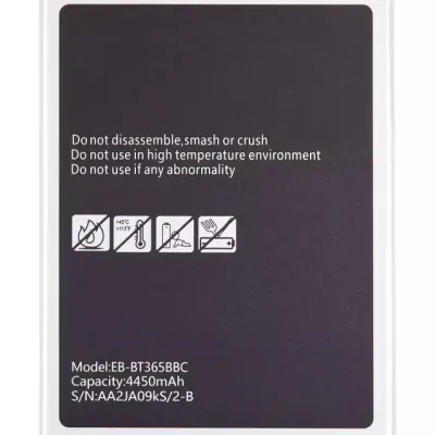 Replacement Battery For Samsung Galaxy Tab Active LTE (T360 / T365) (2014) / Tab Active 2 8.0" (T390 / T395 / T397) (2017) (EB-BT365BBC)