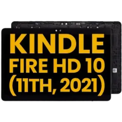 Дисплейний модуль з рамкою для Amazon Kindle Fire HD 10 (11th Gen, 2021) (Refurbished) (усі кольори)