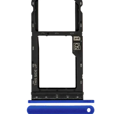 Лоток SIM для Motorola Moto G Power (XT2117 / 2021) (Genuine OEM) (Glowing Blue)