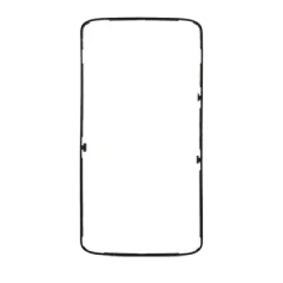 Передня рамка для Motorola Droid Turbo 2 (XT1585 / XT1580 / XT1581 / 2015) (чорний)