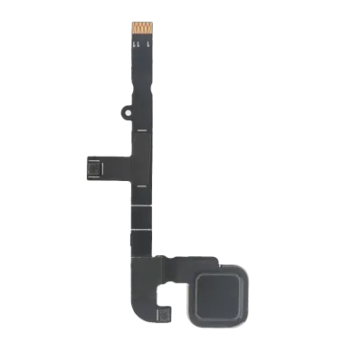 Home Button With Flex Cable For Motorola Moto Z Play Droid (XT1635 / 2016) (Black)