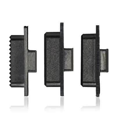 Hard Buttons (Power / Volume) With Holding Bracket For Motorola Moto Z Play Droid (XT1635 / 2016) (Black)