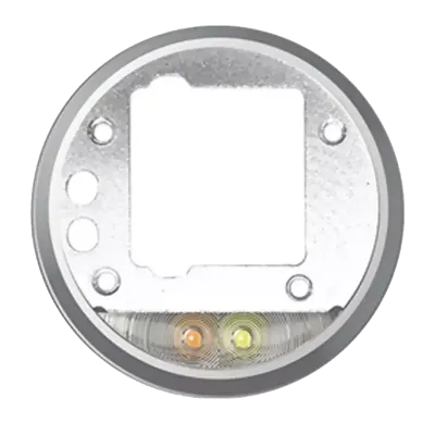 Рамка і дифузор спалаху основної камери для Motorola Moto Z Play Droid (XT1635 / 2016) (Silver)