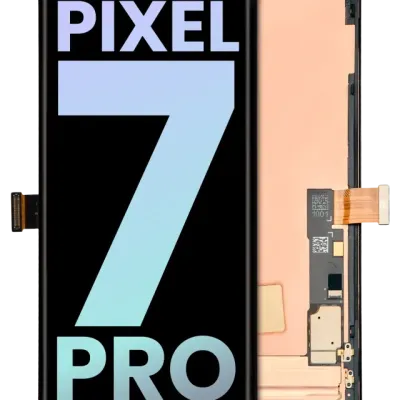Дисплейний модуль з рамкою (з датчиком відбитка) для Google Pixel 7 Pro (Genuine OEM) (всі кольори)