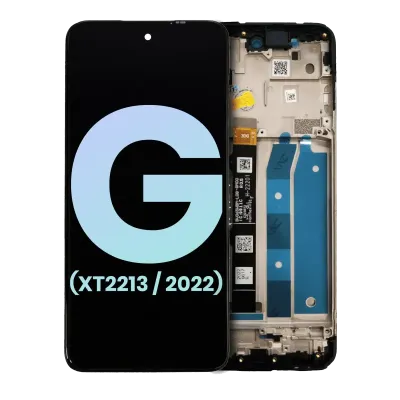LCD Assembly With Frame For Motorola Moto G 5G (XT2213 / 2022) (Genuine OEM) (All Colors)