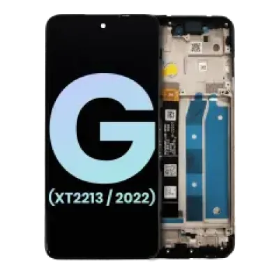 Дисплейний модуль з рамкою для Motorola Moto G 5G (XT2213 / 2022) (Genuine OEM) (всі кольори)