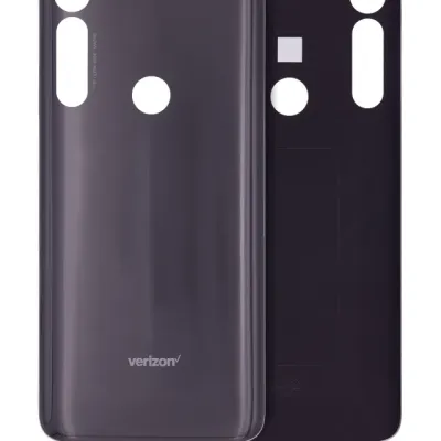 Back cover Glass For Motorola Moto G Power (XT2041-7 2020) (Genuine OEM) (Vulcan Black)