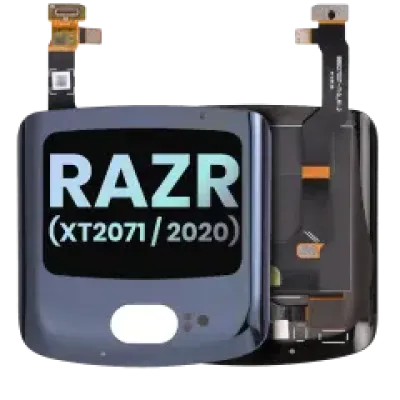 Зовнішній дисплейний модуль OLED без рамки для Motorola Razr 5G (XT2071 / 2020) (Genuine OEM) (всі кольори)