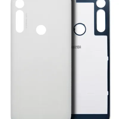 Back cover Glass For Motorola Moto G Fast (XT2045 / 2020) (Genuine OEM) (Pearl White)