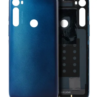 Back Cover Glass For Motorola One Fusion Plus (XT2067 / 2020) (Genuine OEM) (Twilight Blue)