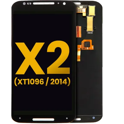 Дисплейний модуль без рамки для Motorola Moto X2 (XT1096 / 2014) (Refurbished) (чорний)
