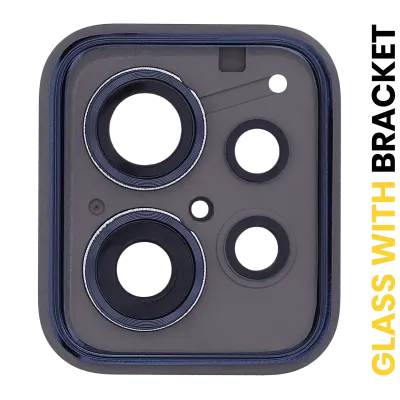 Скло основної камери з кріпленням для Motorola ThinkPhone (XT2309 / 2023) (Genuine OEM) (Carbon Black)