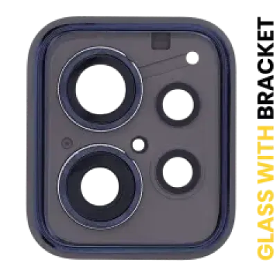 Скло основної камери з кріпленням для Motorola ThinkPhone (XT2309 / 2023) (Genuine OEM) (Carbon Black)