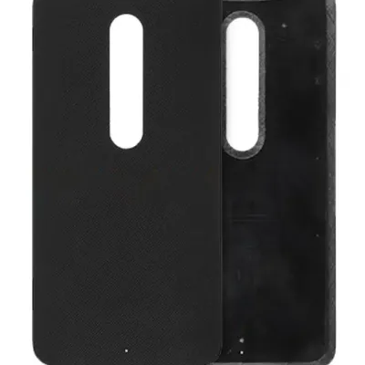 Back cover Glass For Motorola Moto X Style (XT1572 / 2015) (Black)