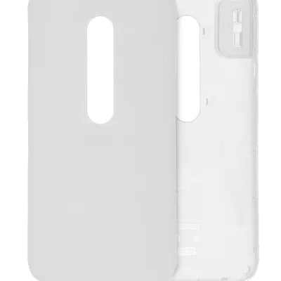 Back cover Glass For Motorola Moto G3 (XT1540 / 2015) (White)