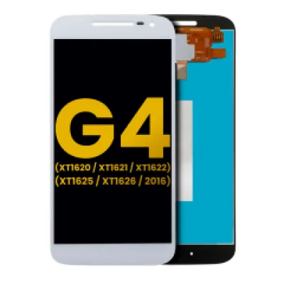 Дисплейний модуль (LCD) без рамки для Motorola Moto G4 (XT1620 / XT1621 / XT1622 / XT1625 / XT1626 / 2016) (Refurbished) (білий)
