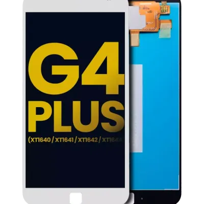 Дисплейний модуль (LCD) без рамки для Motorola Moto G4 Plus (XT1640 / XT1641 / XT1642 / XT1644 / 2016) (Refurbished) (білий)