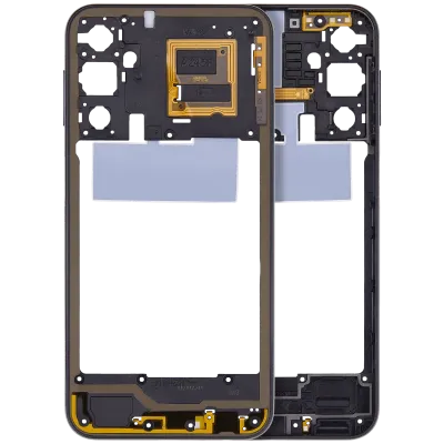 Рамка корпусу для Samsung Galaxy A24 4G (A245 / 2023) (чорний)