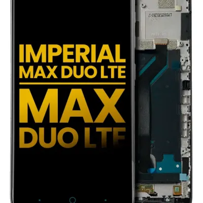Дисплейний модуль з рамкою для ZTE Imperial MAX Duo LTE (Z963) / ZTE Max Duo LTE (Z962) (Refurbished) (всі кольори)