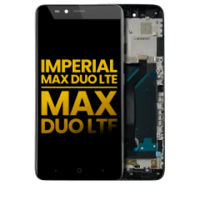 Дисплейний модуль з рамкою для ZTE Imperial MAX Duo LTE (Z963) / ZTE Max Duo LTE (Z962) (Refurbished) (всі кольори)