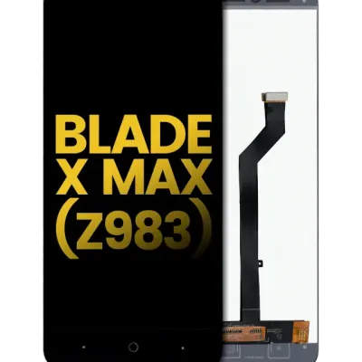 Дисплейний модуль для ZTE Blade X Max (Z983) без рамки (Refurbished) (чорний)