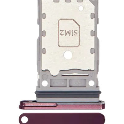 Двійний лоток SIM для Samsung Galaxy Z Fold 4 (F936) (Burgundy)
